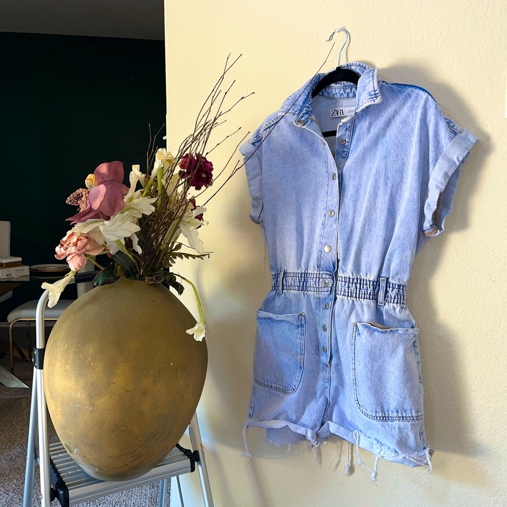 Denim jumpsuit
